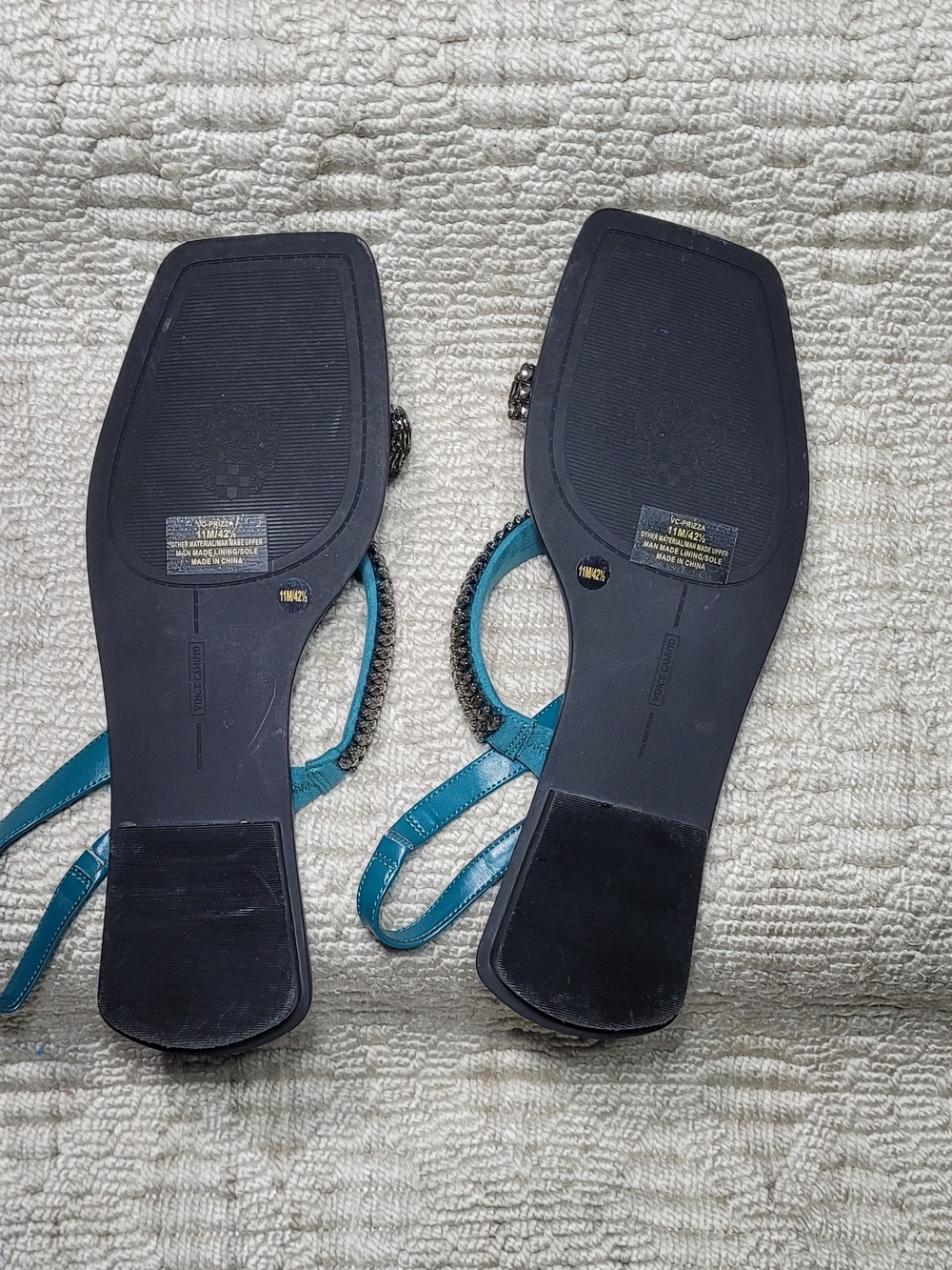 Vince Camuto Prizza Strappy Sandals 11M/42 1/2 - Picture 15 of 16